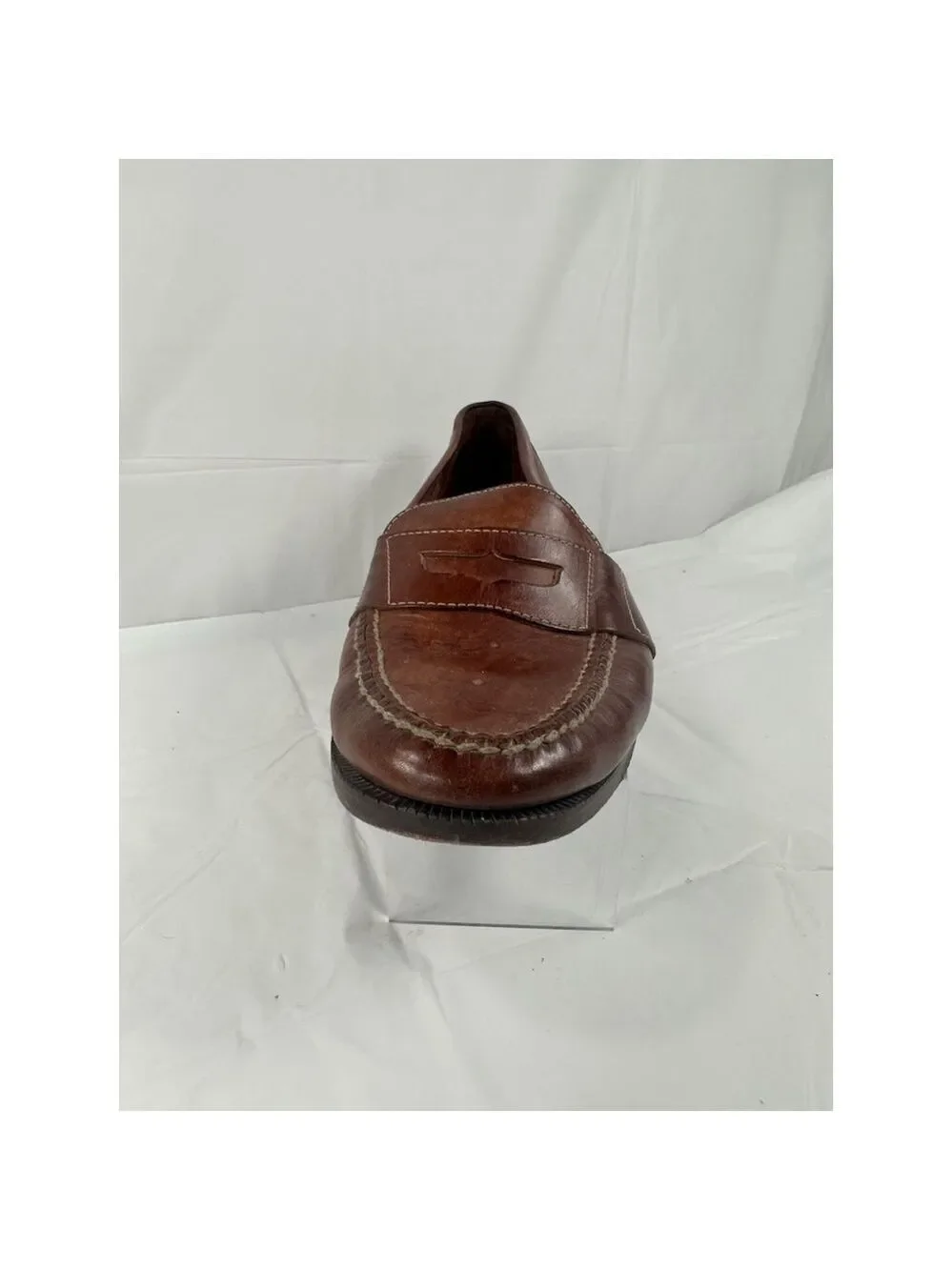 Vintage 90s Cole Haan Country Penny Loafers Moc Toe Brown-Style F1456 11 M Shoe